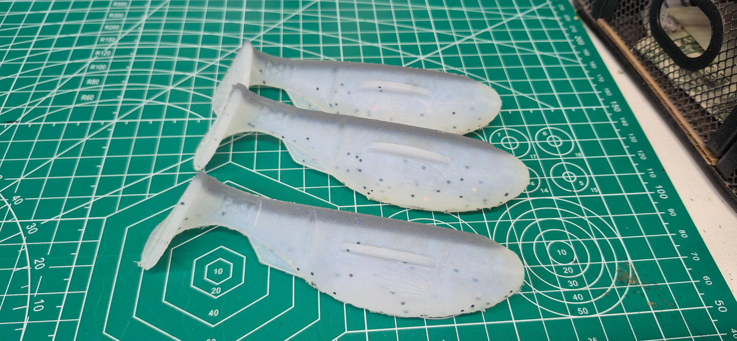 New Local thin Swimbait 5" pk 3 #4