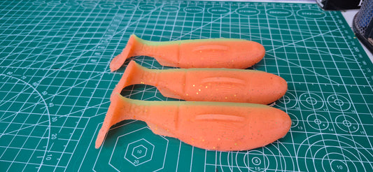 New Local thin Swimbait 5" pk 3 #2