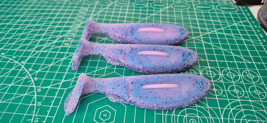 New Local thin Swimbait 5" pk 3