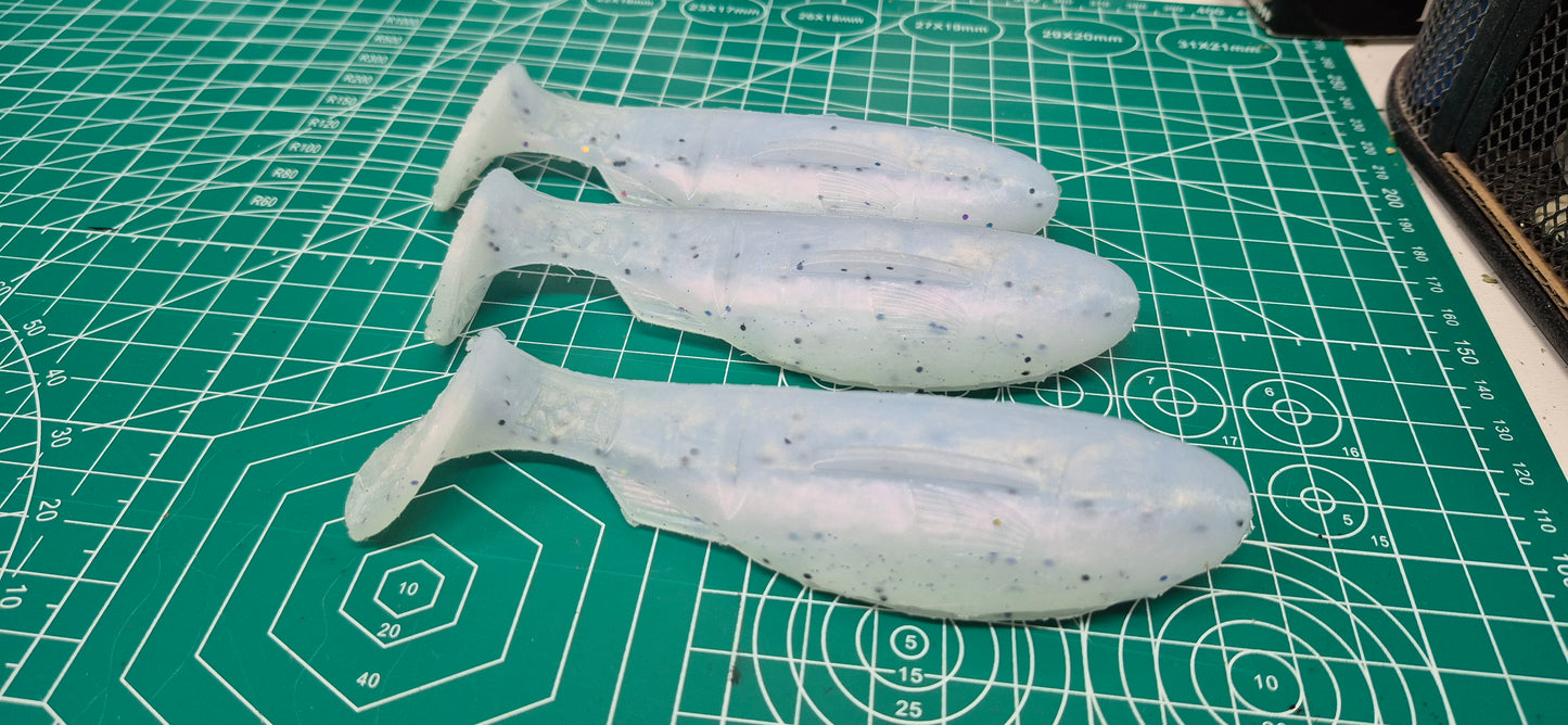 New Local thin Swimbait 5" pk 3 #3