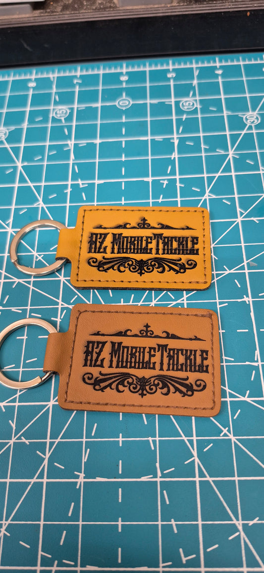2 Az Mobile Tackle key chains.