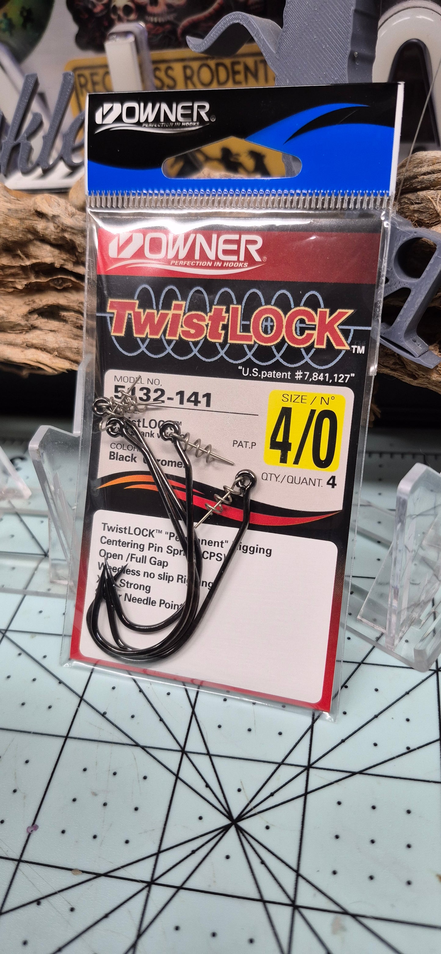 Owner twistlock hooks 4 pack