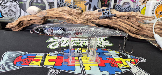 J Zig G 928 silver Storm troop shad.